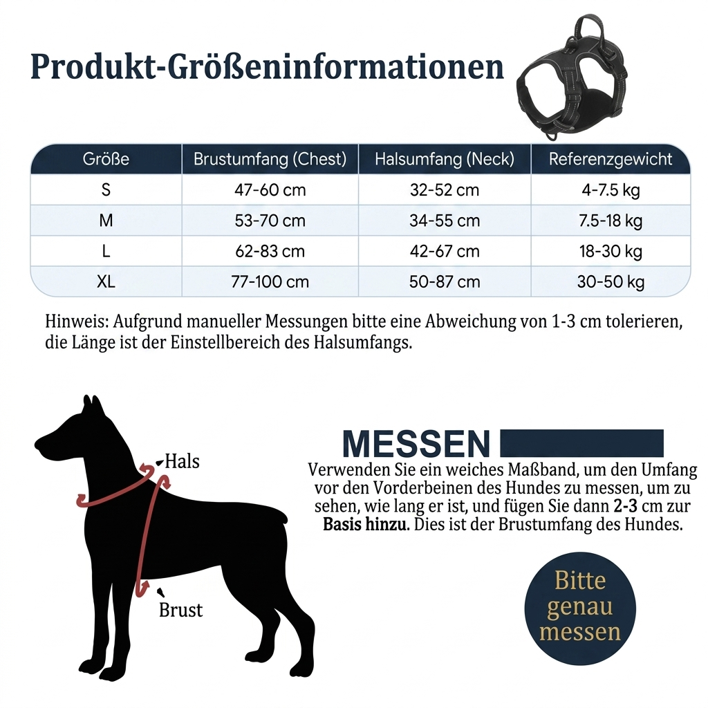 TryPetly | No-Pull Premium Geschirr
